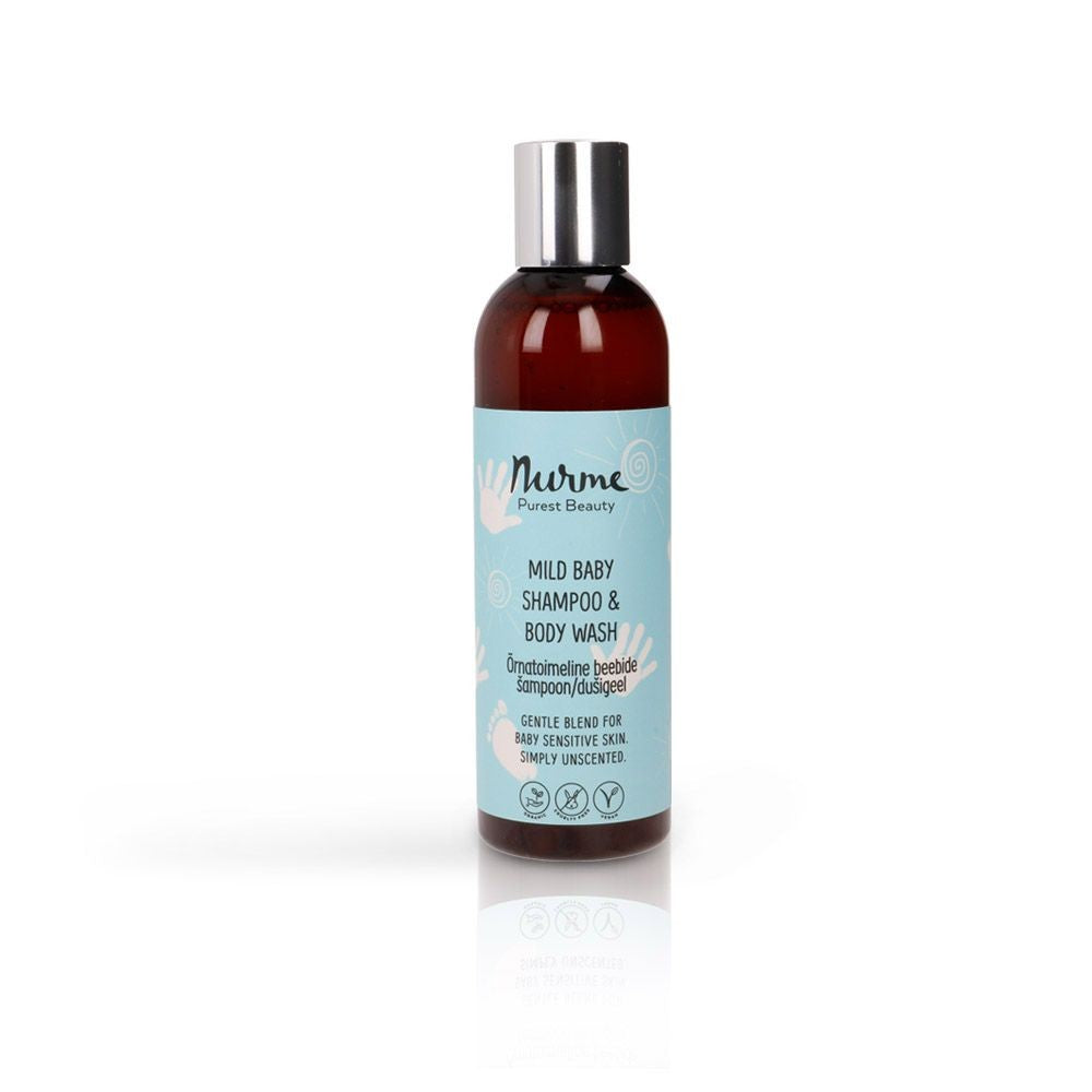 Mild Baby Shampoo & Body Wash, 200ml